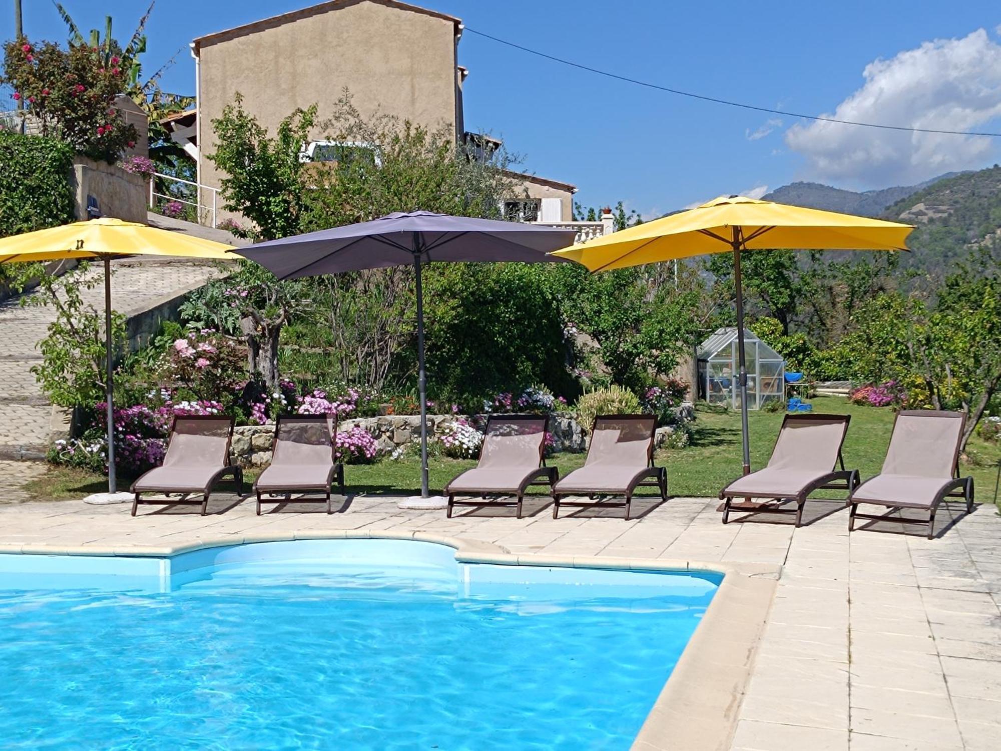 Studio Le Romantique A 20 Kms De Nice Bendejun Luaran gambar
