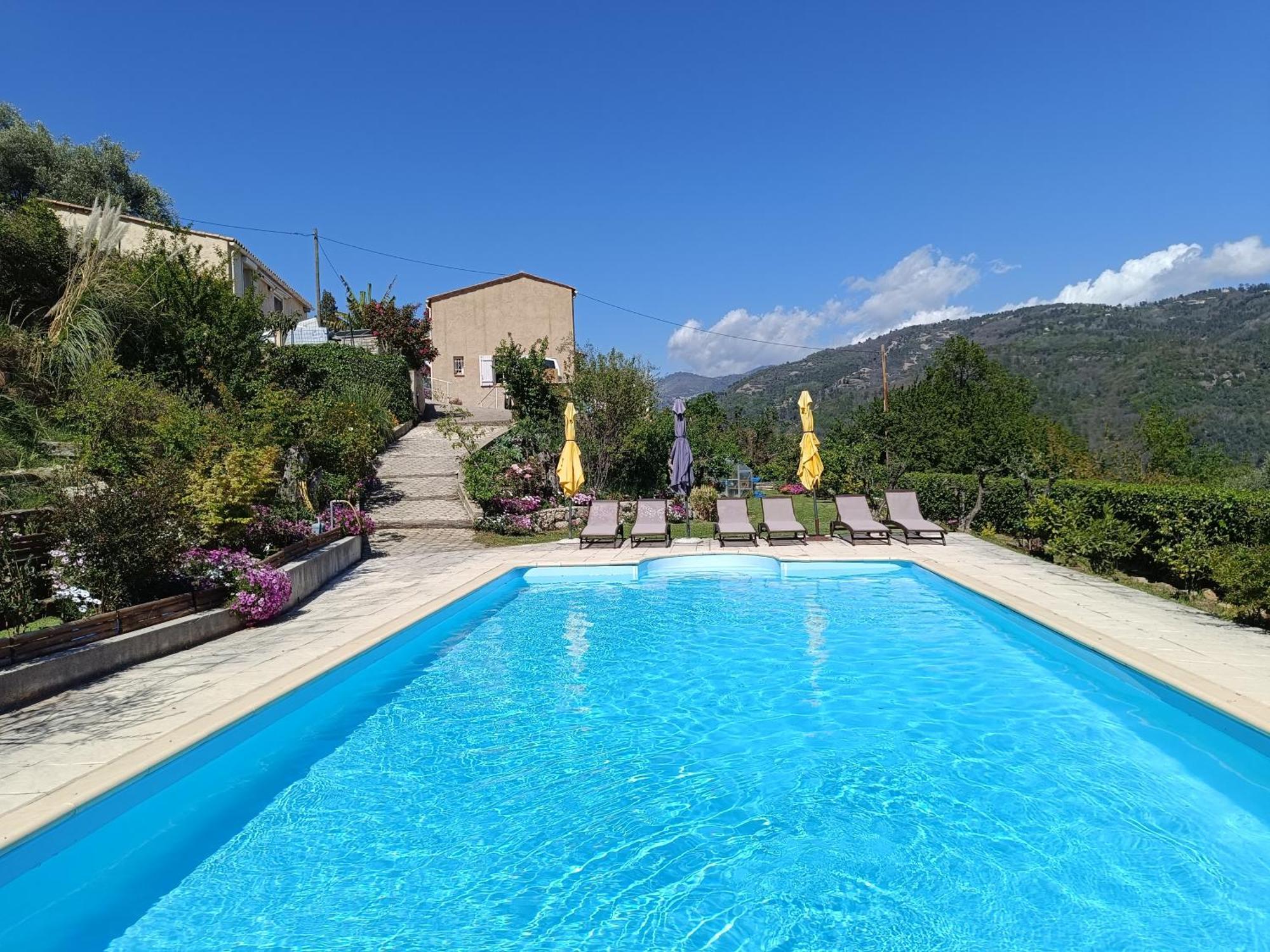 Studio Le Romantique A 20 Kms De Nice Bendejun Luaran gambar
