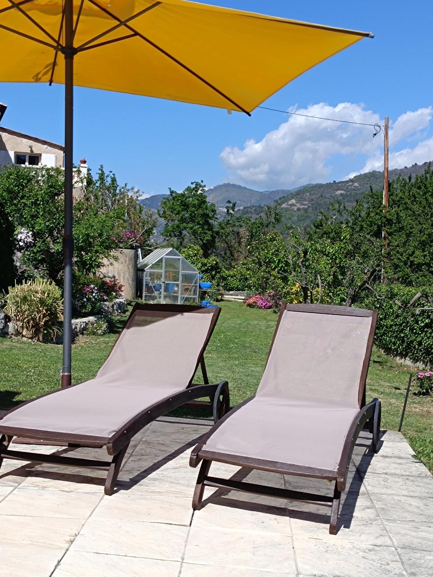 Studio Le Romantique A 20 Kms De Nice Bendejun Luaran gambar