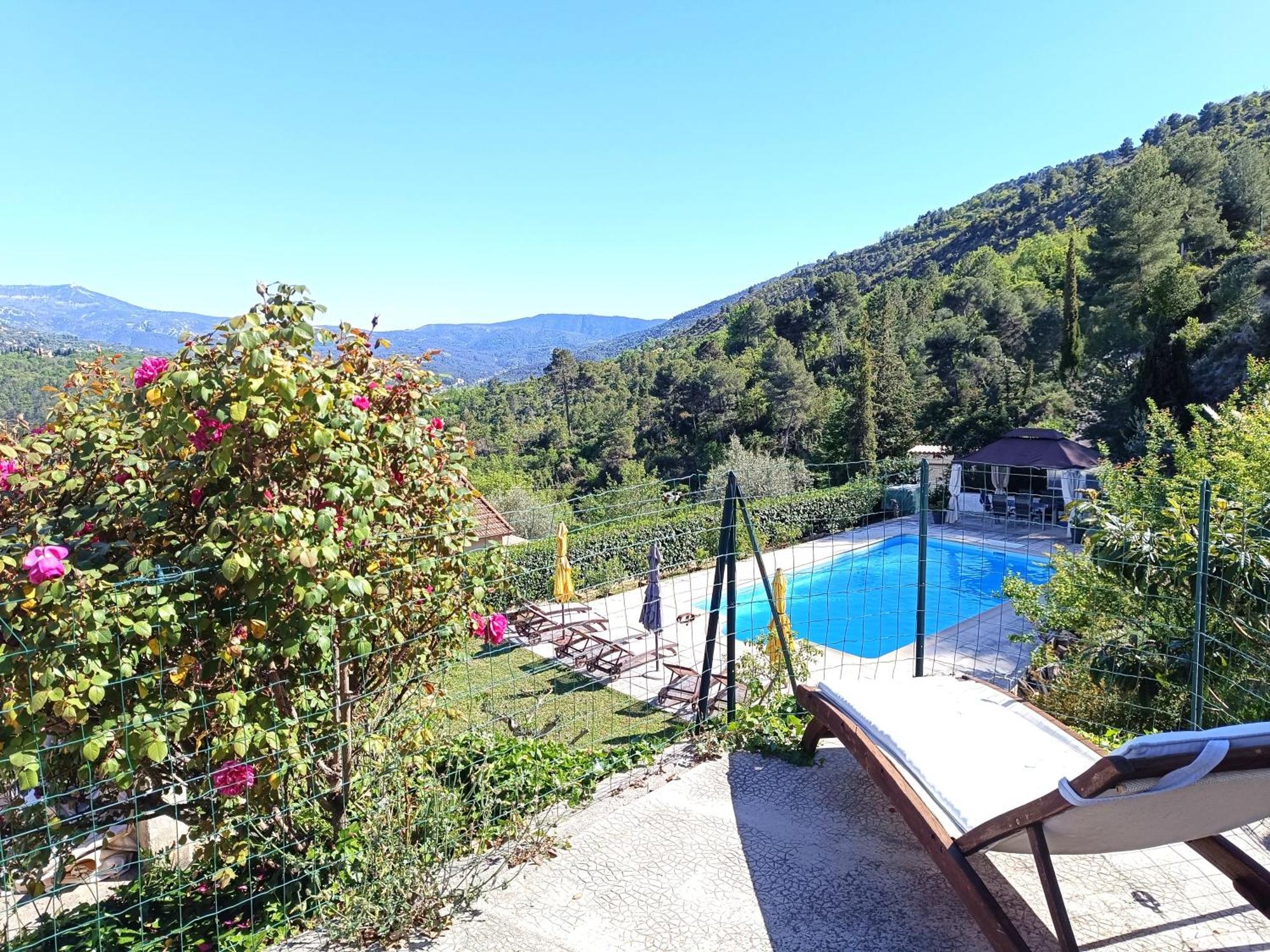 Studio Le Romantique A 20 Kms De Nice Bendejun Luaran gambar